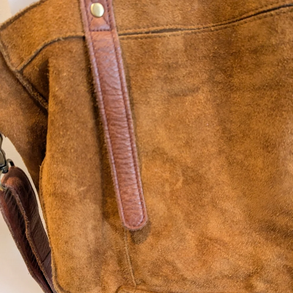 Anabaglish Aurora Suede Tote - Picture 7 of 9